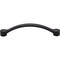Elements 128 mm Center-to-Center Matte Black Arched Belfast Cabinet Pull 745-128BLK - alternate 3